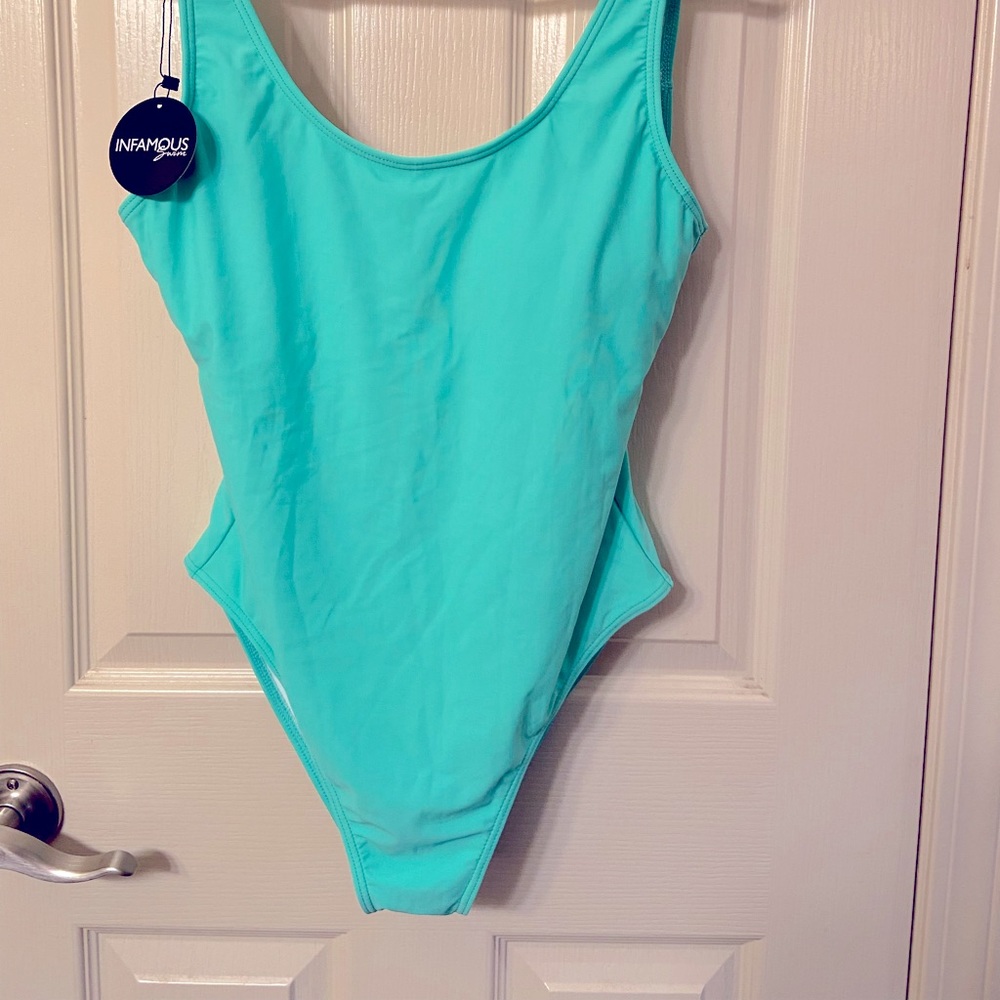 Infamous Swim Size L one piece swimsuit.